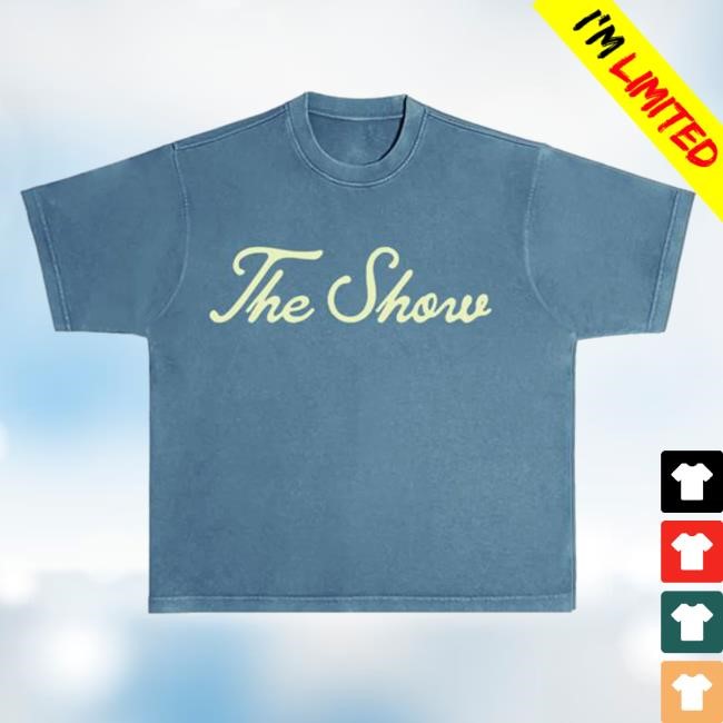 The Show Live On Tour Blue Shirt Niall Horan