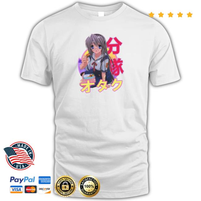 Official Tomoyo Sakagami Clannad Kuranado Retro Sunset Anime Sweater