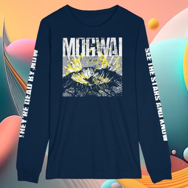 Official Mogwai The Bad Fire | Black Long Sleeve Tees