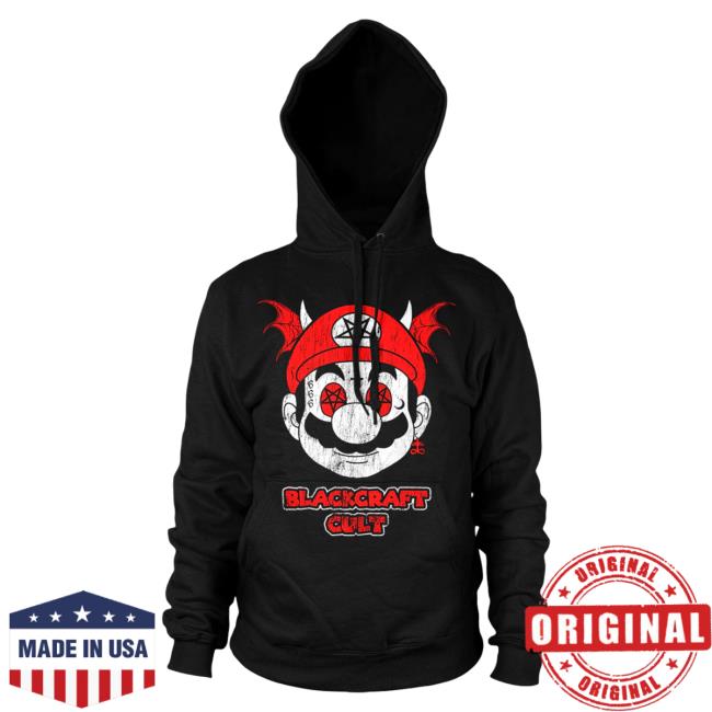 Blackcraft Cult Clothing Store BlackcraftCult It's A Me. Satan! - Crew