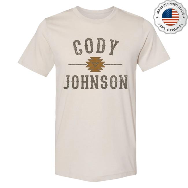 Official Cody Johnson Merch Store Cody Johnson Leather Patch Tshirt Cody Johnson Apparel Clothing Shop CodyJohnson