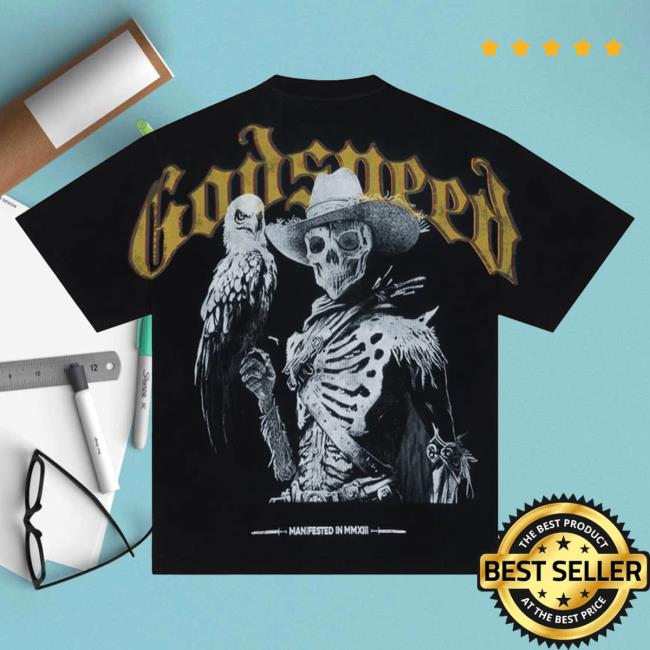 Official Godspeed Nyc Clothing Merch The Watcher T-Shirts (Black)