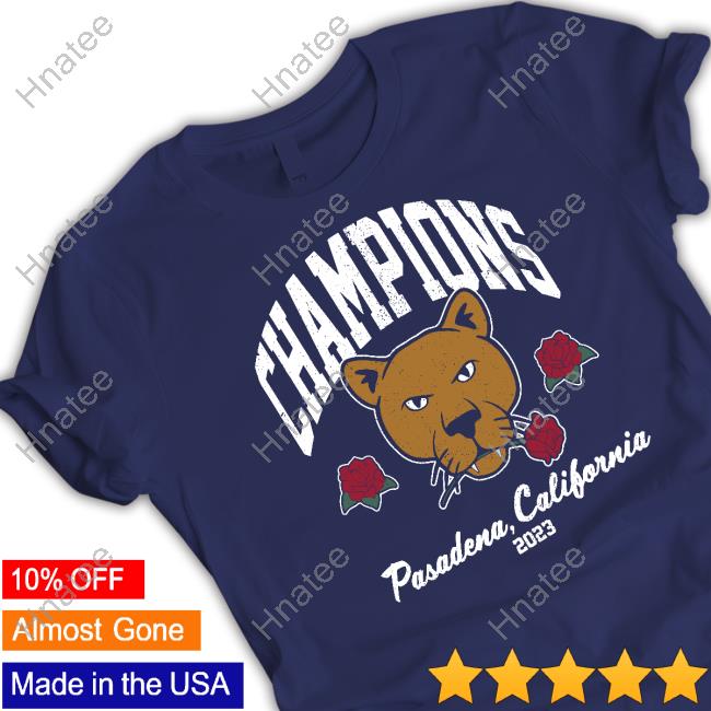 Official Champions Pasadena California 2023 Ps Bowl Champs Shirt Barstool Sports