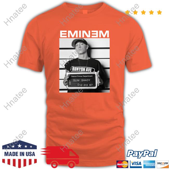 Arrest Slim Shady Hoodie Shirt Shop Eminem Merch