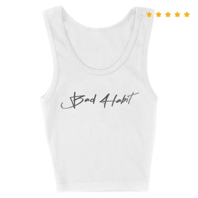 Tucker Wetmore Bad Habit Tank Shirt | Tucker Wetmore Official Merch