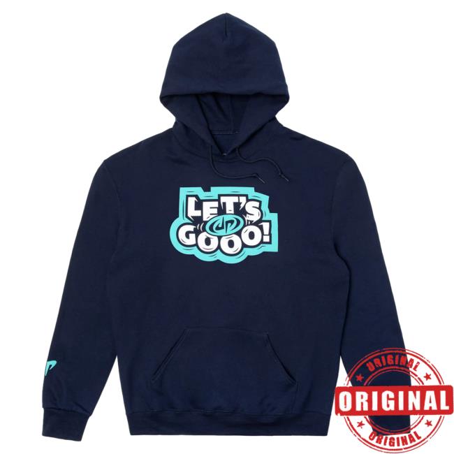 Official Dude Perfect Merch Store Let's Go Hood Navy DudePerfect Apparel Clothing Shop
