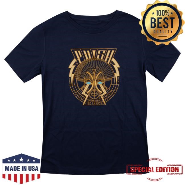 Official Phish Merch Store Shop Phish Thunder Bolt T-Shirt on Navy
