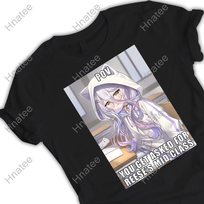 Vshojo Merch After School With Henya Crewneck Sweatshirt (へにゃとの放課後tシャツ)