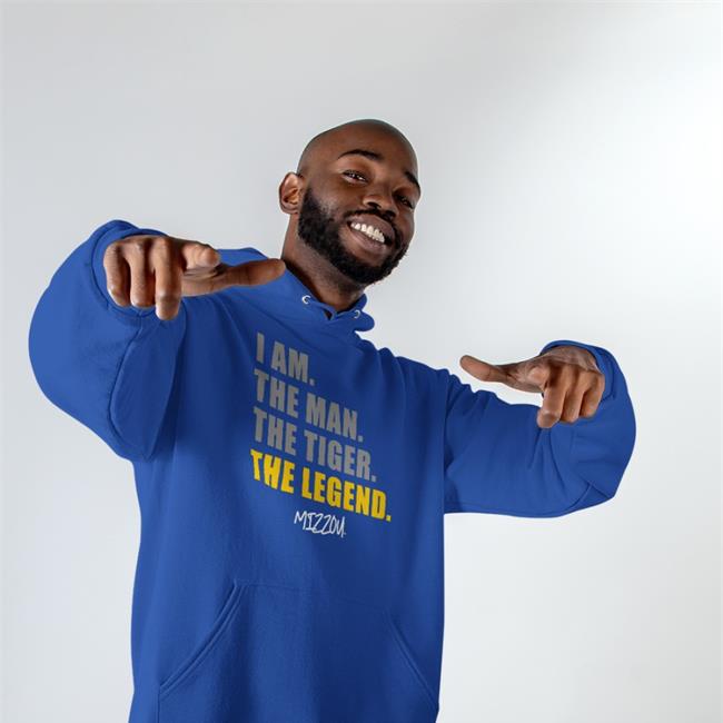 I Am The Man The Tiger The Legend Mizzou Tee Shirt