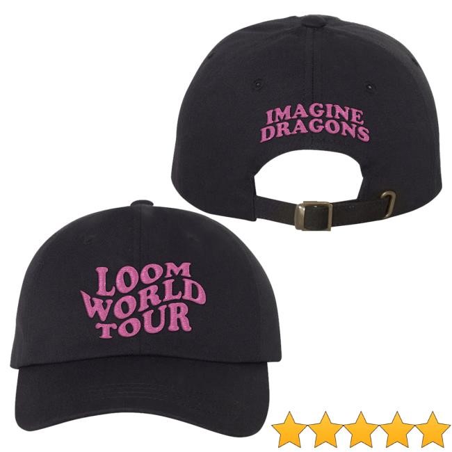 Official Imagine Dragons Merch Store Shop Imagine Dragons Loom Cap W/ Pink Embroidery Imaginedragons