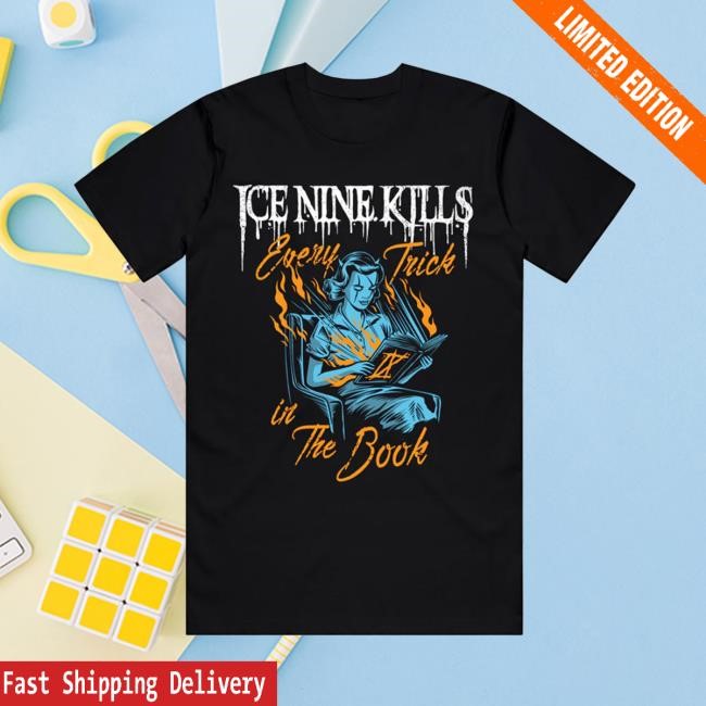 Ice Nine Kills Every Trick In The Book Short Sleeve Tee Ice Nine Kills Merch Shop