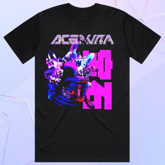 Ace Aura Crystal Astronaut Shirt Ace Aura Merch