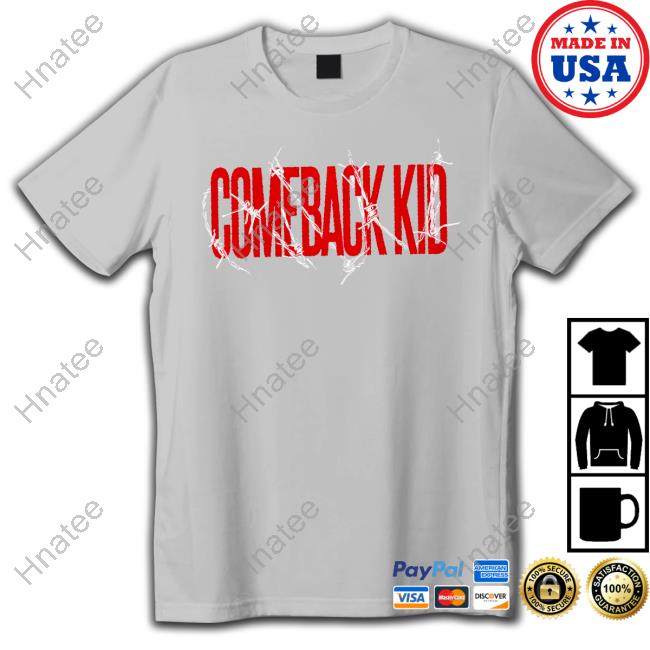 Official Down Right Shop Store Comeback Kid - TROUBLE Shirt Downrightmerch