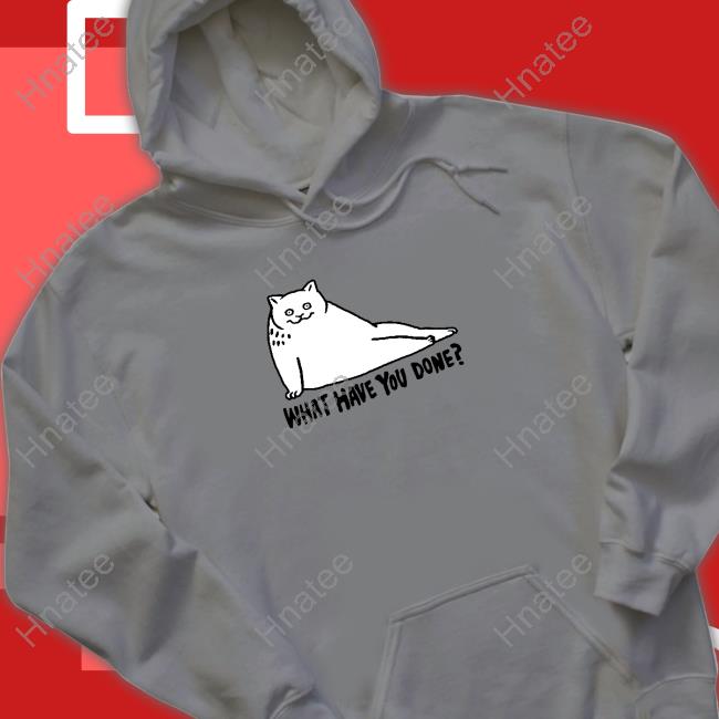 Awning Crow Merch Cat What Have You Done Shirt