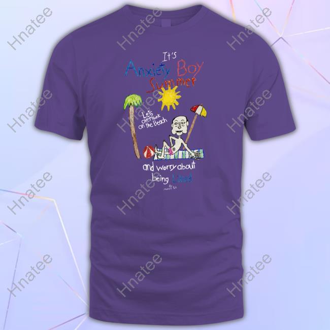 Official Marcus Pork It's Anxiety Boy Summer T Shirt