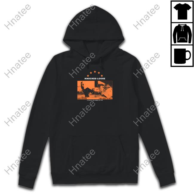Knocked Loose Merch Knocked Loose Belong To Hell T-Shirt