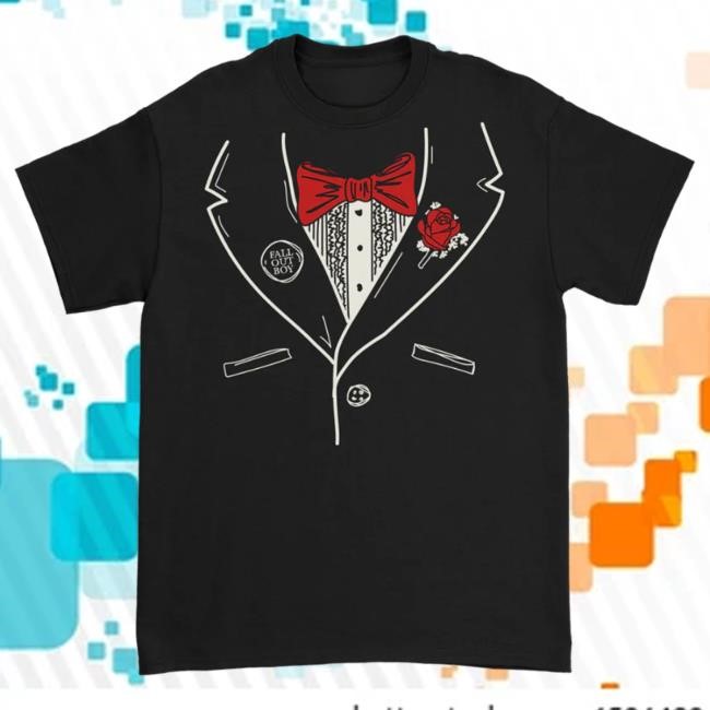 Official Fall Out Boy Merch Store Dance Dance Tuxedo New Shirt FallOutBoy