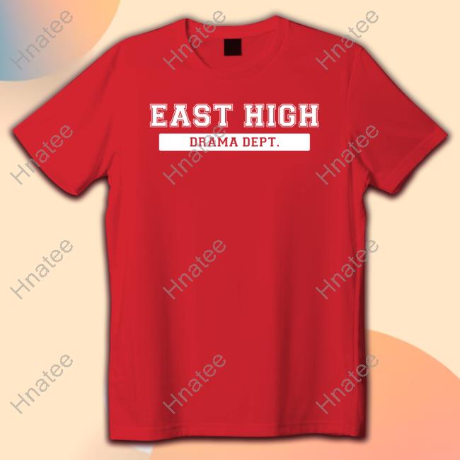 Official East High Drama Dept Tee Shirt