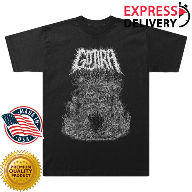 Official Gojira Merch Gojira Death Portal Popover Shirt Gojira Apparel Clothing