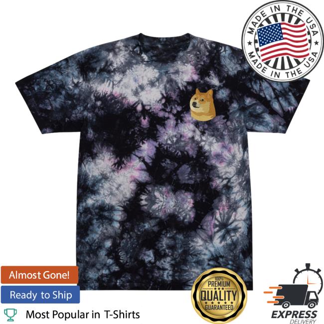 Official Liberty Maniacs Doge Tie-Dye T-Shirts Milky Way Libertymaniacs