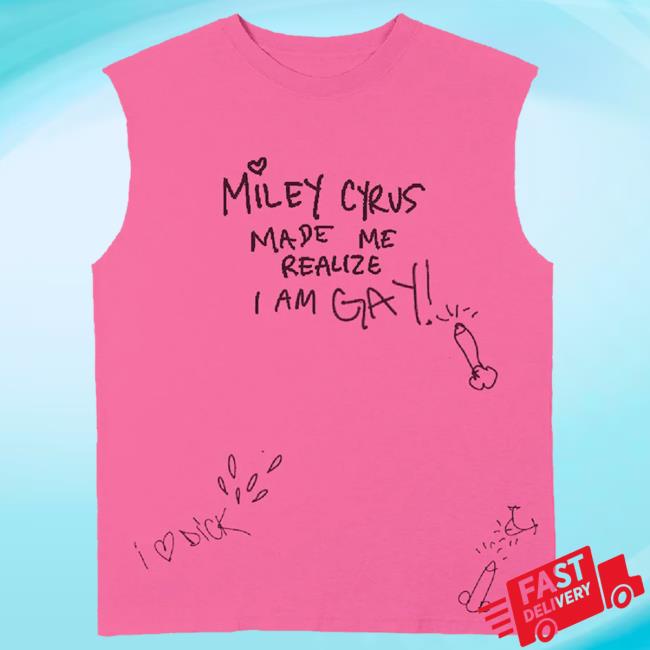 Official Merch Bar Miley Cyrus Merch Store Miley Made Me Gay Tees MerchBar MileyCyrus Apparel Clothing Shop