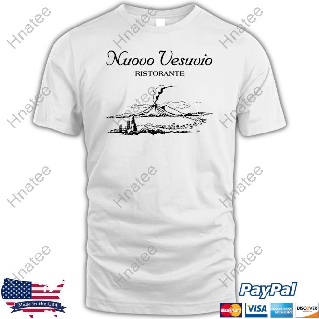 Official Hbo Shop The Sopranos Nuovo Vesuvio Ristorante Shirt