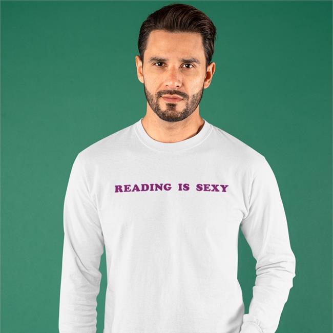 Reading Is Sexy Shirts Romantic Blue Merch