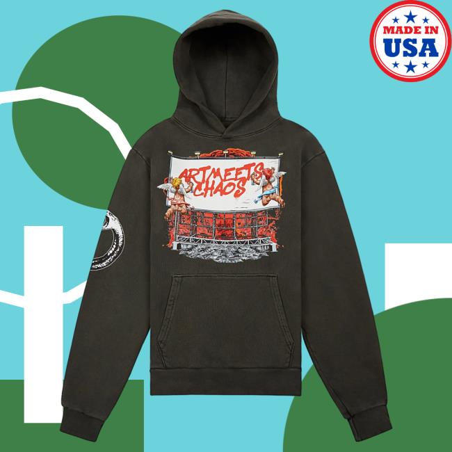 Official Capsule Clothing Store Art Meets Chaos Revenge Chaos Hoody | Dark Shadow Capsule Nyc