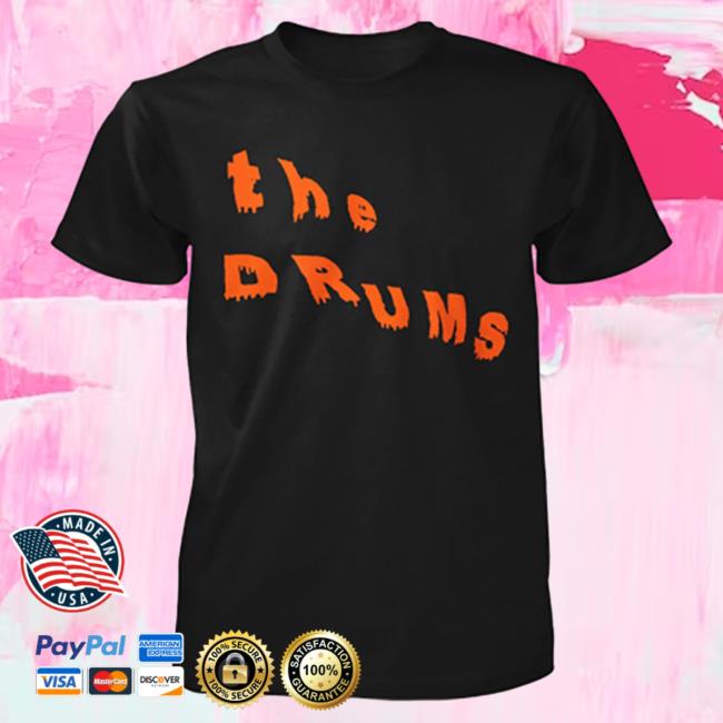 Official Kings Road Merch Store The Drums Abysmal Thoughts Logo Shirts (Black)