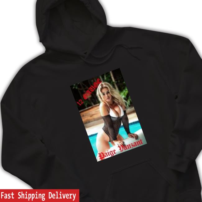 Official 12 Gauge Paige Vanzant In The Pool Long Sleeve T Shirt