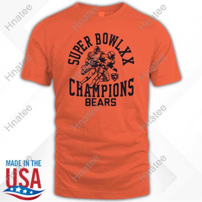 Official Chicago Bears Super Bowl Xx Champions Tee