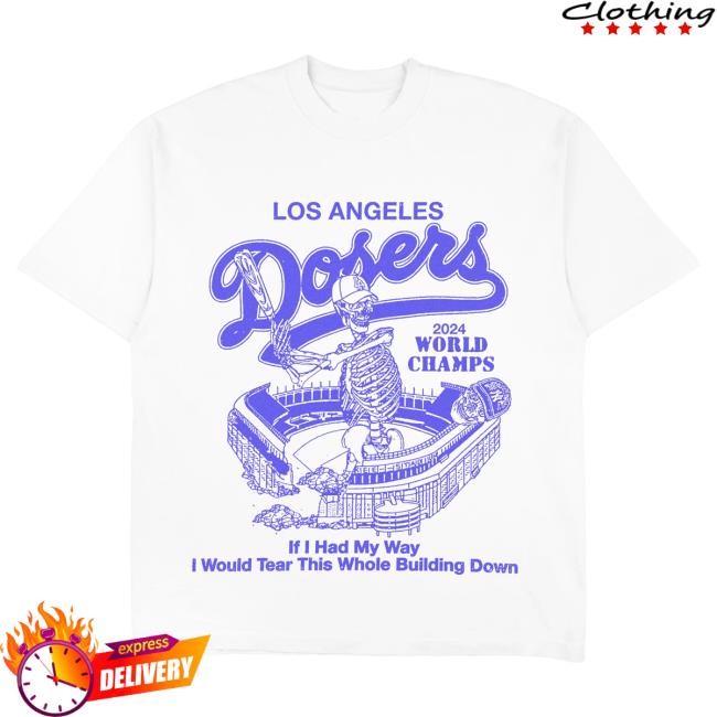 Official Online Ceramics Shop Dosers World Champs '24 "Dosed In New York" Tee