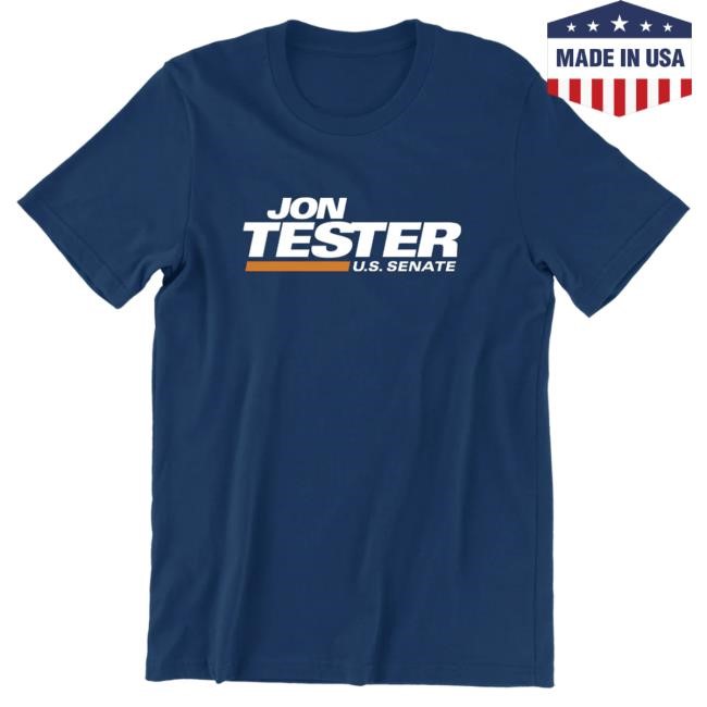 Official Jon Tester Store Jon Tester Navy Logo T Shirt