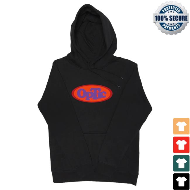 Official Optic Gaming Merch Store Optic Gaming Optic Summer Crew neck - Black Optic Gaming Apparel Clothing Shop OpticGaming
