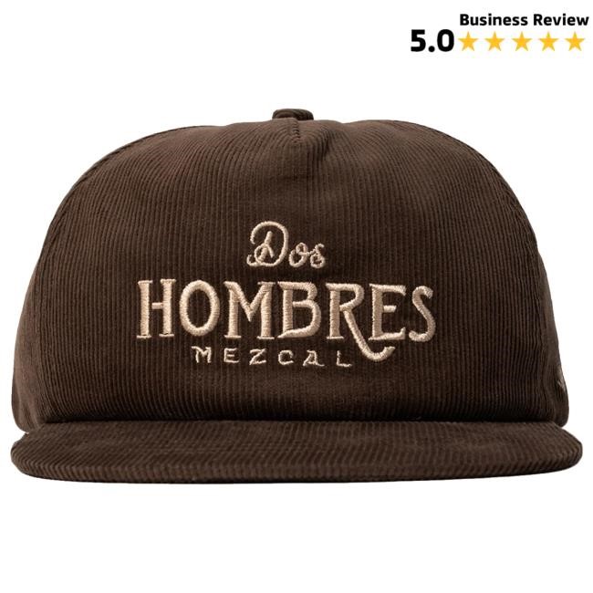 Official Dos Hombres Dos Hombres Brown Cap Dos Hombres