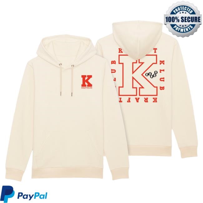 Krasser Stoff Merch Shop | Kraftklub - Pullover Hoodie - Kargo Patch - Natural Raw