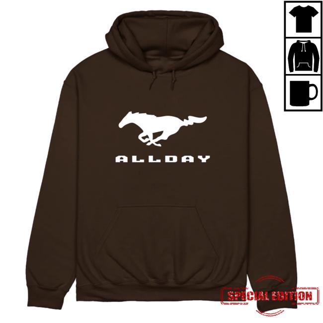 Official Allday Merch Store Allday / Horse Chocolate Crew