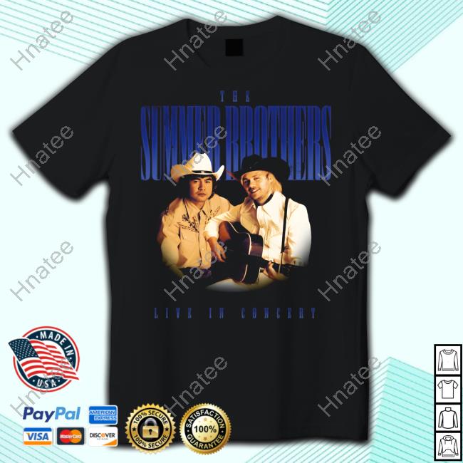 Official 5Sos The Summer Brothers Live In Concert Shirts