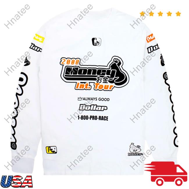 Official Money Clothing Speed Way L/S Hoodie White