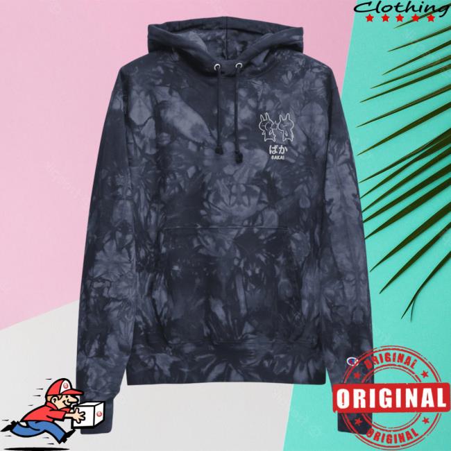 Yujin Clothing x Champion Baka! Tie Dye Crewneck Navy