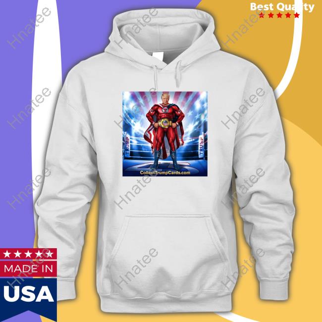 Donald Trump Digital Trading Card Hoodie