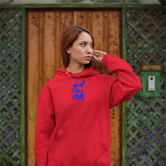 Shiny Blue Thread Hoodies