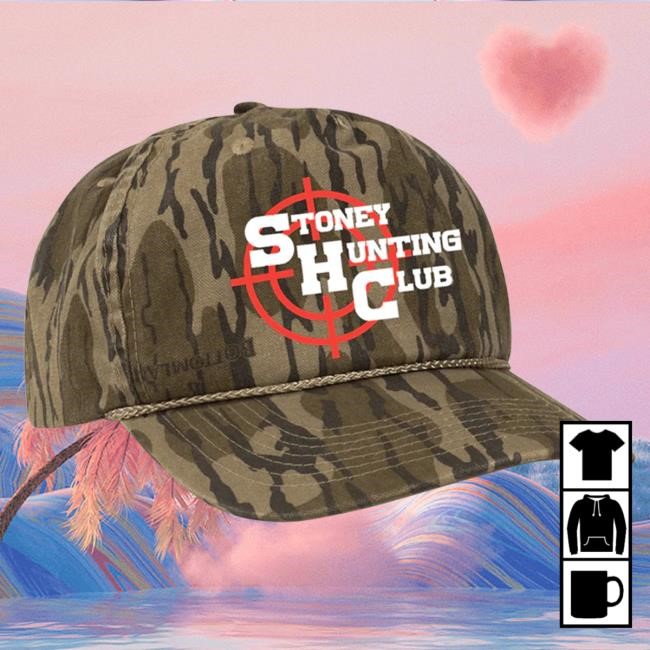 Official Post Malone Merch Store Stoney Hunting Club Camo Cap
