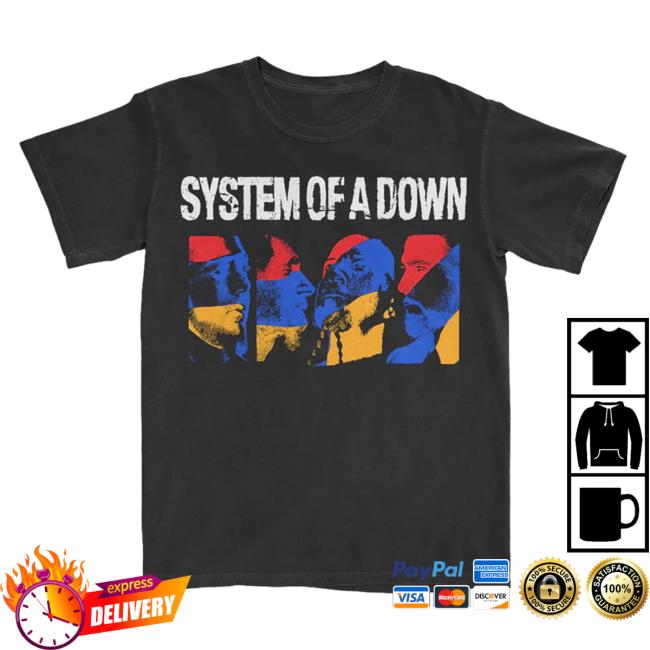 Official System Of A Down Store Photo Collage Shirt