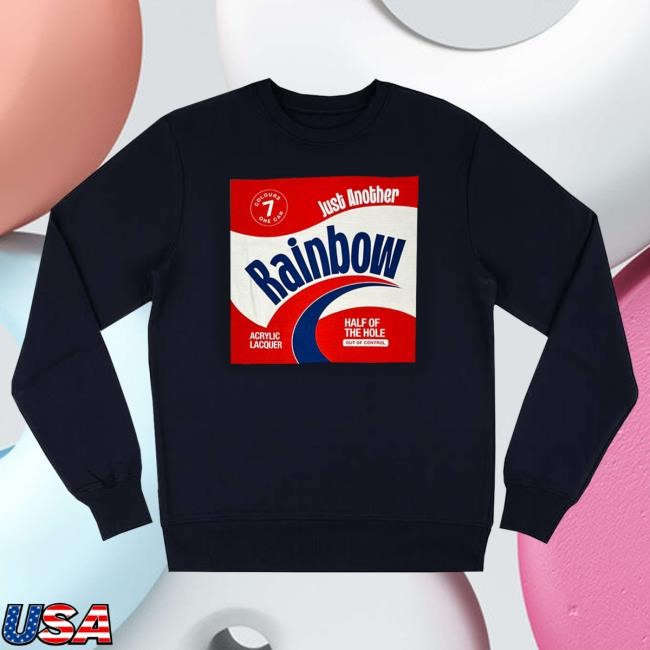 Official Liam Gallagher Merch Store Just Another Rainbow Pullover Crewneck Sweatshirt | Liam Gallagher