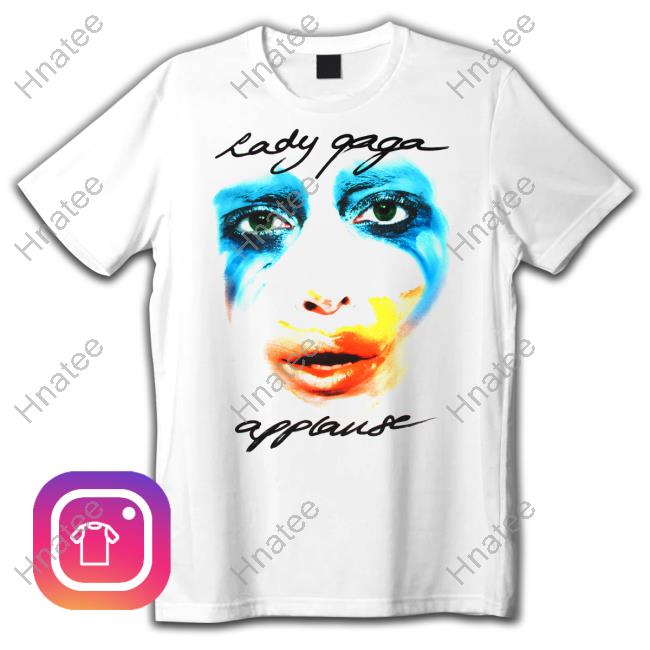Lady Gaga Shop Applause Facepaint Shirt