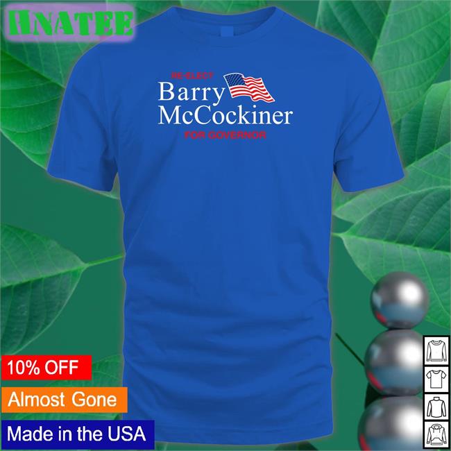 Re-Elect Barry Mccockiner For Governor Crewneck