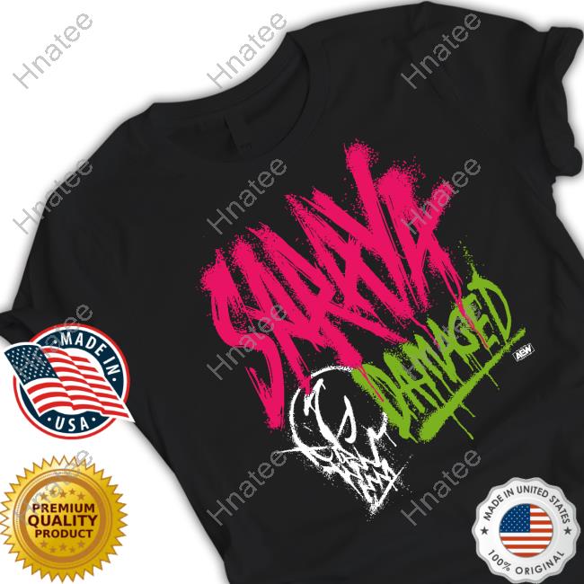 Aew Shop Saraya Damaged Shirt