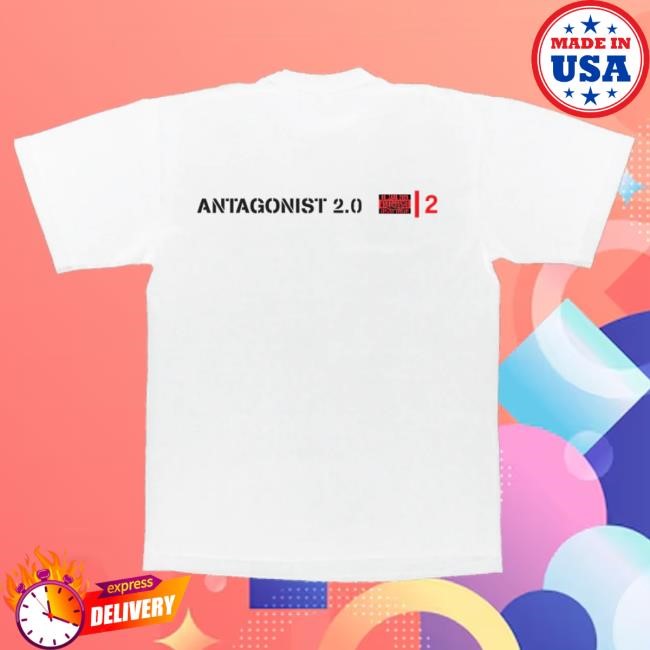 Official Playboi Carti Merch Store Antagonist 2.0 Vol 2 White Top Shirt