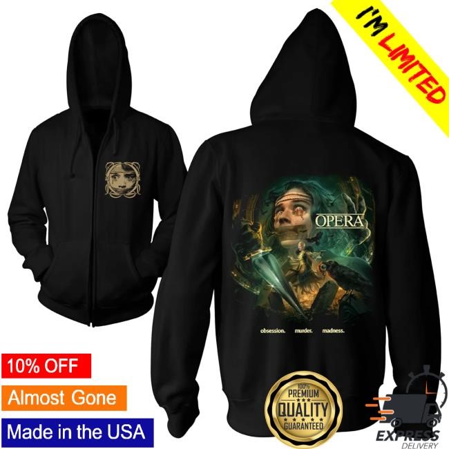 Official Cavity Colors Merch Store Shop Dario Argento's Opera - Zip-Up Hood CavityColors
